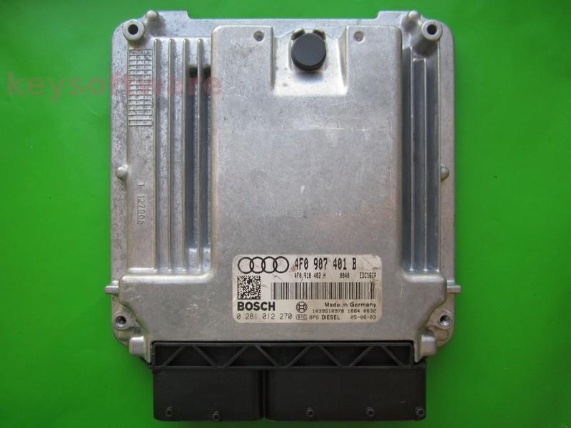 ECU Audi A6 3.0TDI 4F0907401B 0281012270 EDC16CP34 BMK }