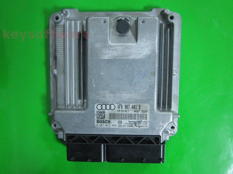 ECU Audi A6 2.7TDI 4F0907401B 0281012494 EDC16CP34 BNG