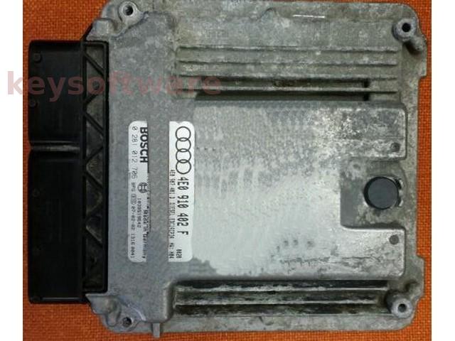 ECU Audi A8 3.0TDI 4E0910402F 0281012706 EDC16CP34 {