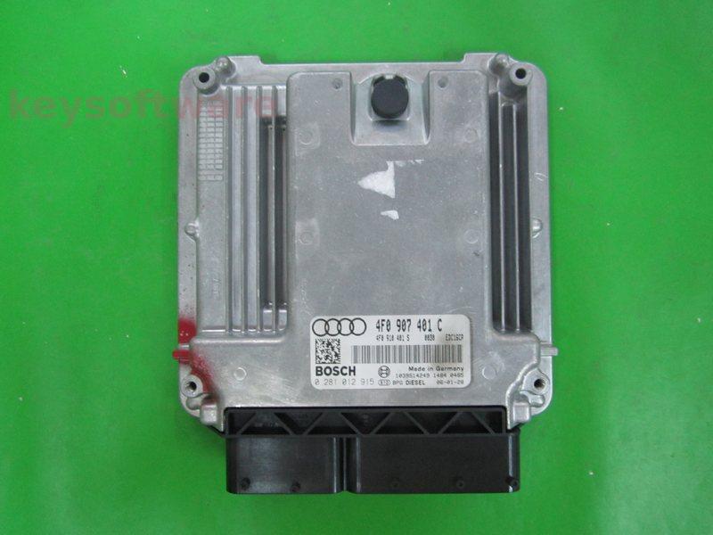 ECU Audi A6 3.0TDI 4F0907401C 0281012915 EDC16CP34 BMK