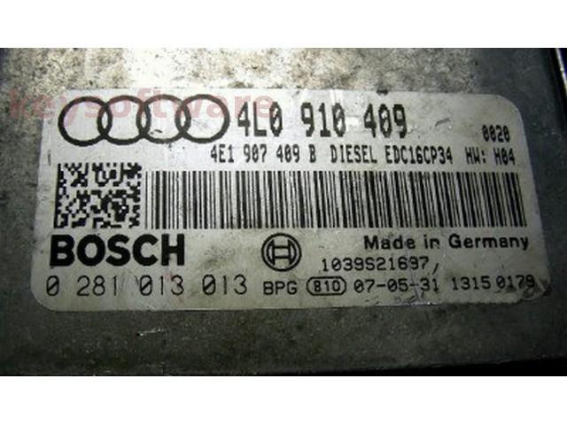 ECU Audi Q7 4.2TDI 4L0910409 0281013013 EDC16CP34 BTR{