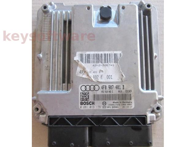 ECU Audi A6 2.7TDI 4F0907401B 0281013176 EDC16CP34 BPP {
