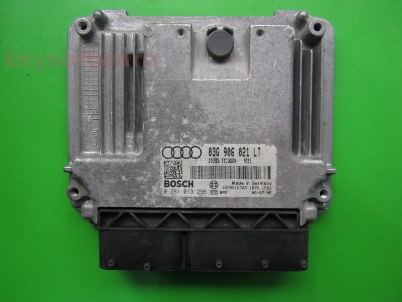 ECU Audi A3 1.9TDI 03G906021LT 0281013296 EDC16U34 BLS{