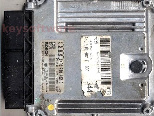 ECU Audi A6 3.0TDI 4F0910402E 0281013610 EDC16CP34 ASB