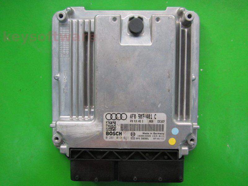 ECU Audi A6 3.0TDI 4F0907401C 0281013611 EDC16CP34 ASB