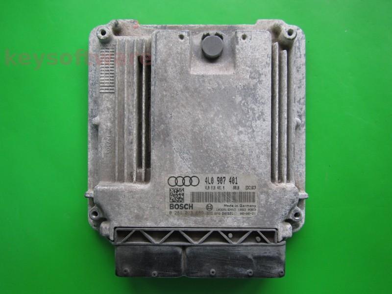ECU Audi Q7 3.0TDI 4L0907401 0281013689 EDC16CP34 BUG