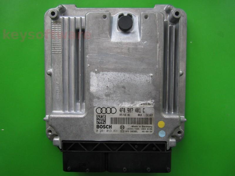 ECU Audi A6 2.7TDI 4F0907401C 0281013831 EDC16CP34