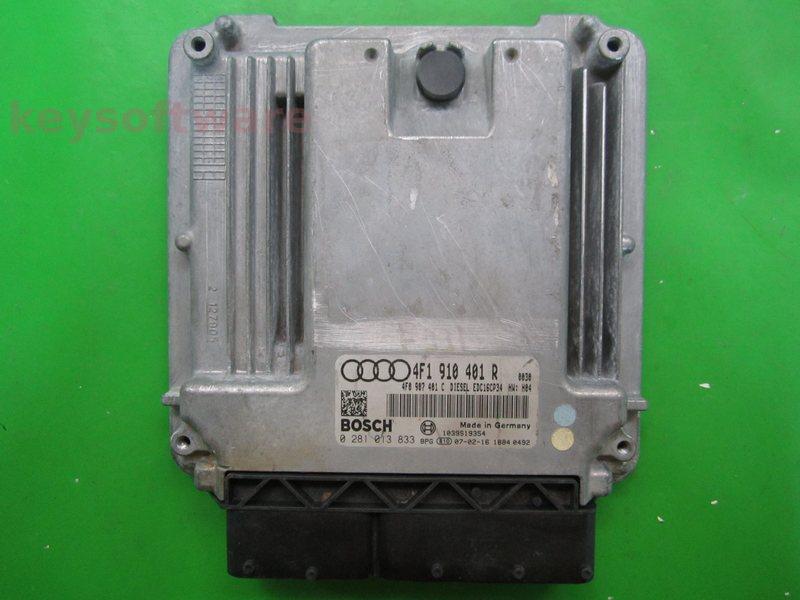 ECU Audi A6 2.7TDI 4F1910401R 0281013833 EDC16CP34 H04