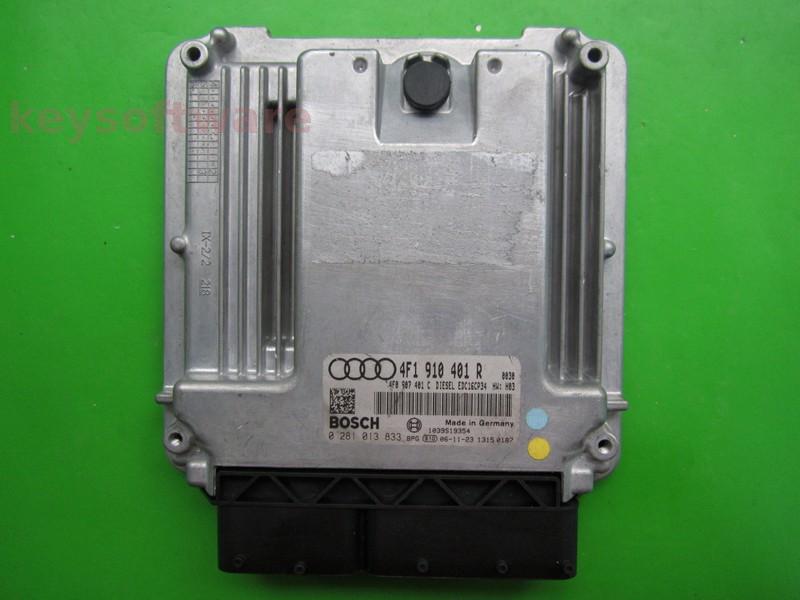 ECU Audi A6 2.7TDI 4F1910401R 0281013833 EDC16CP34 H03
