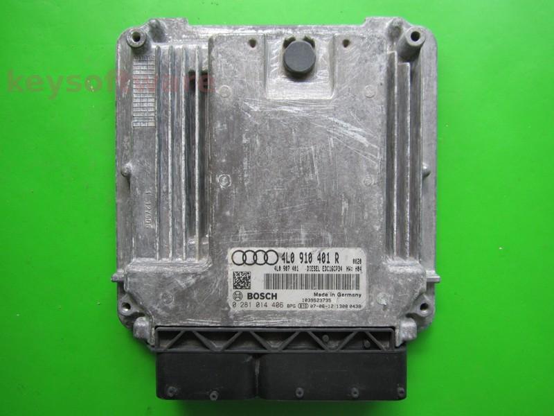 ECU Audi Q7 3.0TDI 4L0910401R 0281014406 EDC16CP34 BUG +