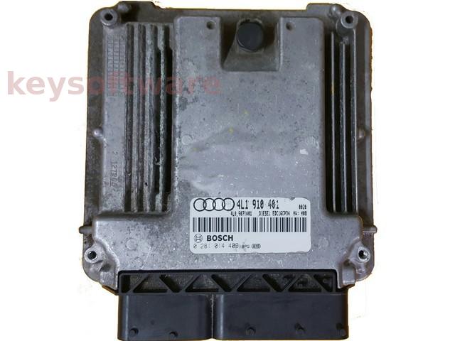 ECU Audi Q7 3.0TDI 4L0907401B 0281014409 EDC16CP34 BUG{