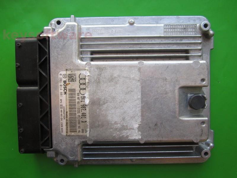 ECU Audi A5 2.7TDI 8K1907401D 0281014881 EDC17CP04 CAMA H01