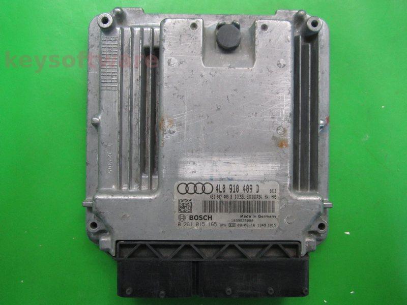 ECU Audi Q7 4.2TDI 4L0910409D 0281015165 EDC16CP34 BTR H05