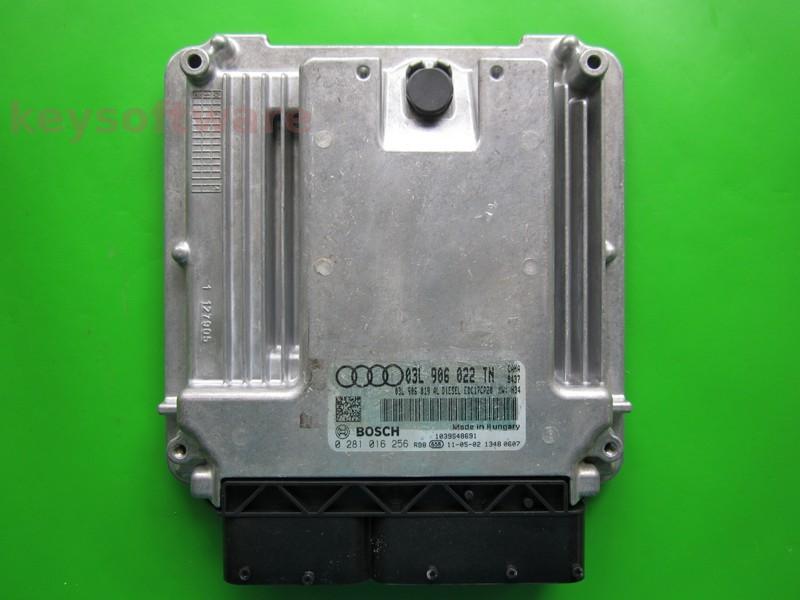 ECU Audi A4 2.0TDI 03L906022TN 0281016256 EDC17CP20 CAHA H34