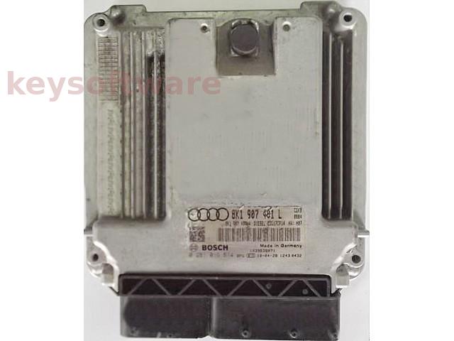 ECU Audi A5 2.7TDI 8K1907401L 0281016614 EDC17CP14 CGKB H07{