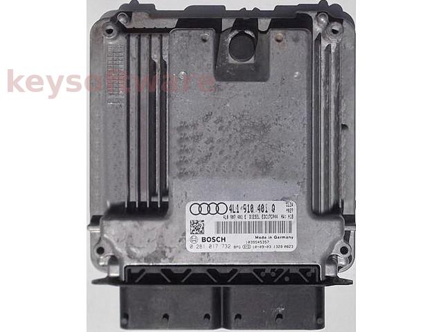 ECU Audi Q7 3.0TDI 4L1910401Q 0281017732 EDC17CP44 CLZB {