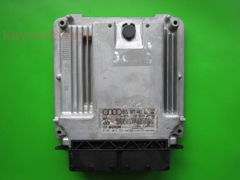 ECU Audi Q5 3.0TDI 8K5907401G 0281019324 EDC17CP44 H41