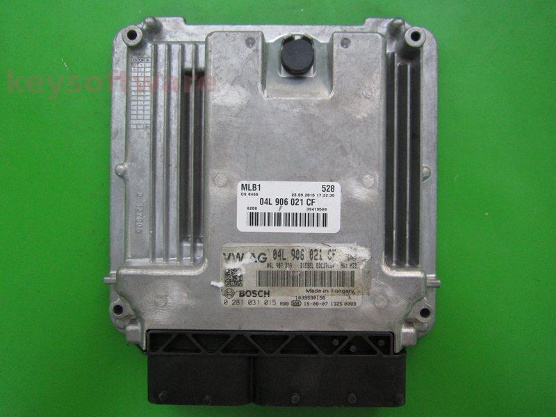 ECU Audi Q5 2.0TDI 04L906021CF 0281031015 EDC17C64 CSUA {