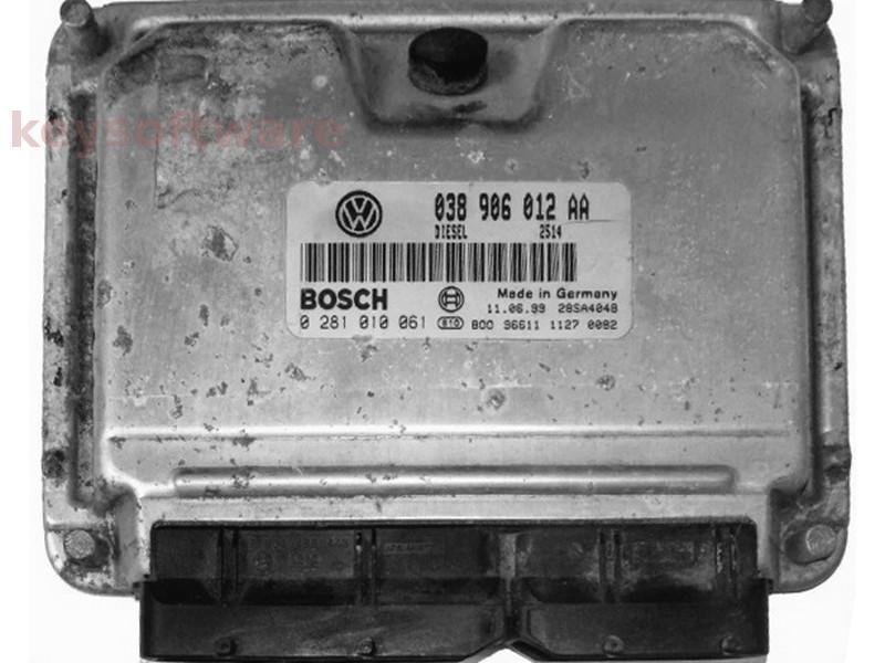 ECU Seat Leon 1.9TDI 038906012AA 0281010061 EDC15VM+ ALH