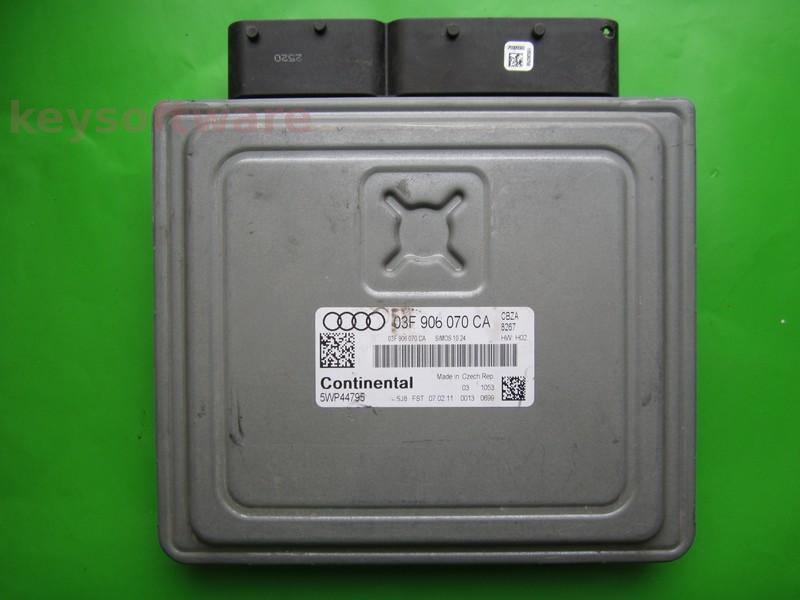 ECU Audi A1 1.2 03F906070CA 5WP44795 SIMOS 10.24