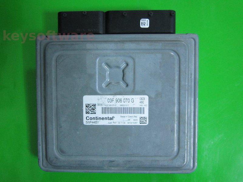 ECU Audi A2 1.2 03F906070G 5WP44651 SIMOS 10.11