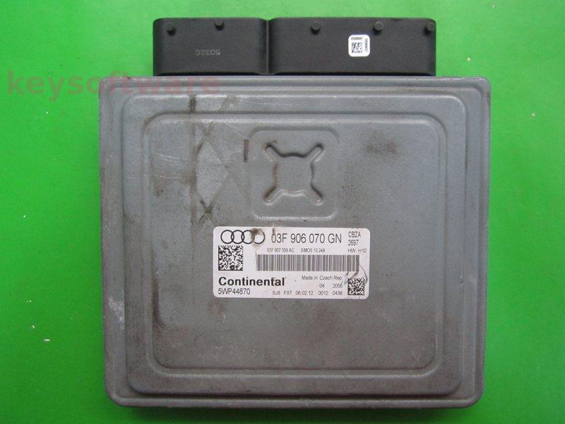 ECU Audi A1 1.2 03F906070GN 5WP44870 SIMOS 10.24A CBZA