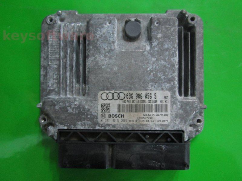ECU Audi A3 1.9TDI 03G906056S 0281015208 EDC16U34 H11