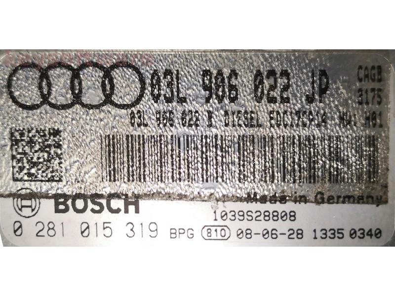 ECU Audi A4 2.0TDI 03L906022JP 0281015319 EDC17CP14 CAGB{