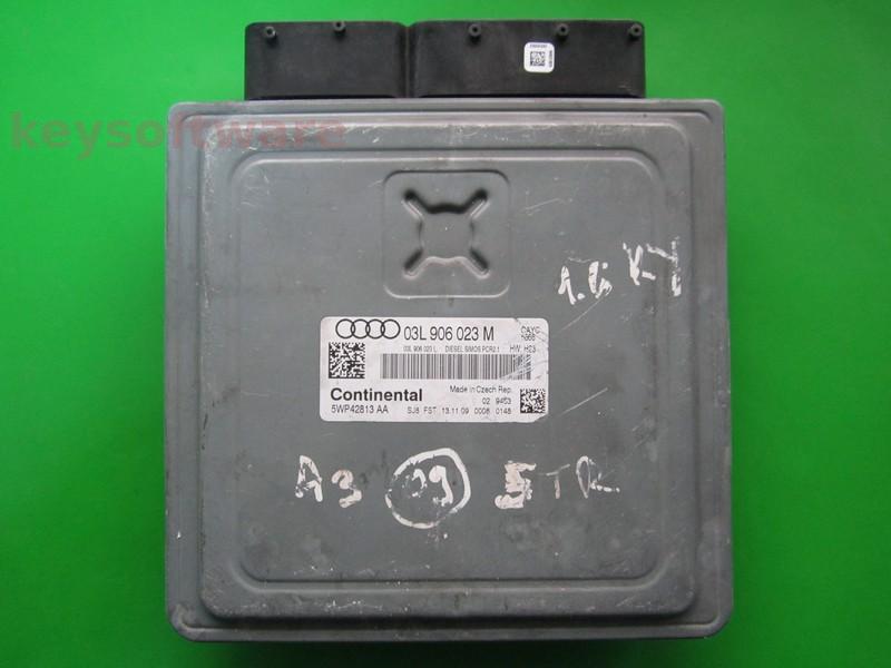 ECU Audi A3 1.6TDI 03L906023M 5WP42813 SIMOS PCR2.1 CAYC