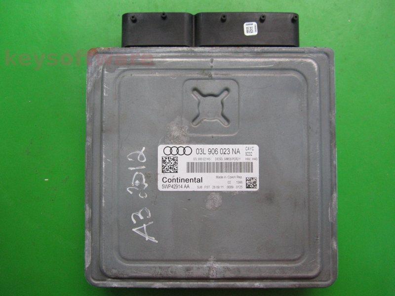 ECU Audi A3 1.6TDI 03L906023NA 5WP42914 SIMOS PCR2.1 CAYC