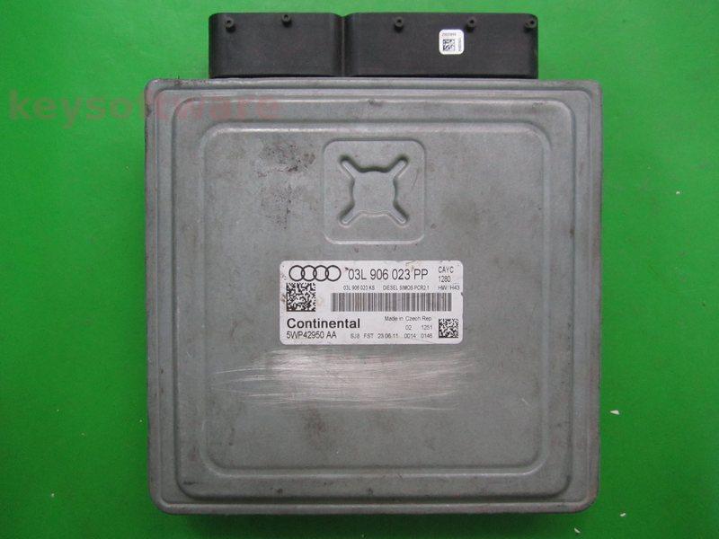 ECU Audi A3 1.6TDI 03L906023PP 5WP42950 SIMOS PCR2.1 CAYC H43