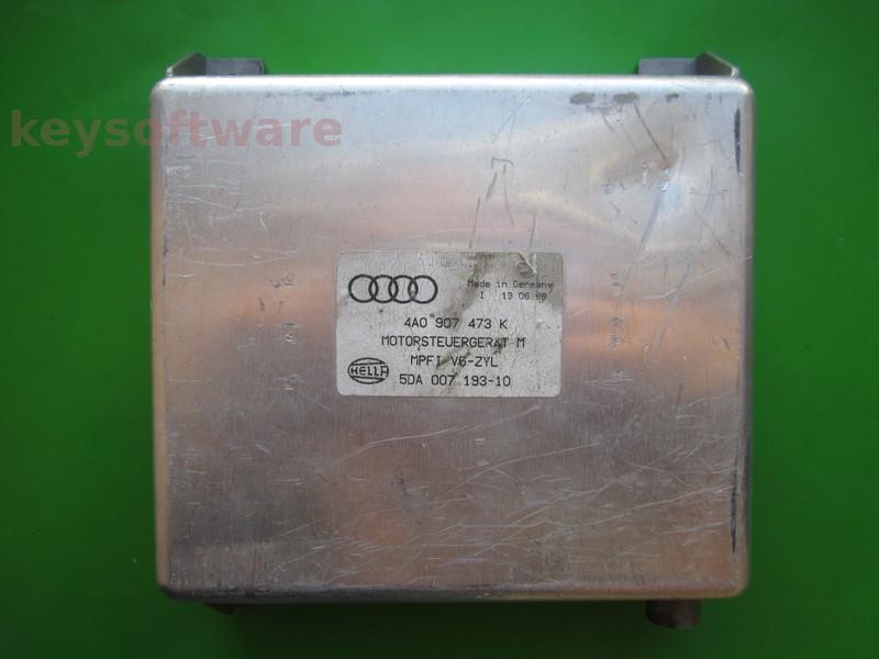 ECU Audi A4 2.6 4A0907473K 5DA007193