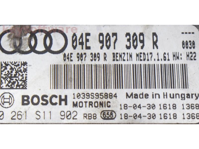 ECU Audi A4 1.4 04E907309R 0261S11902 MED 17.1.61 H22