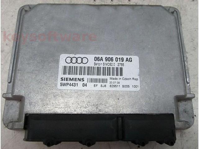 ECU Audi A3 1.6 06A906019AG 5WP4431 SIMOS 2.0 AKL/AEH {