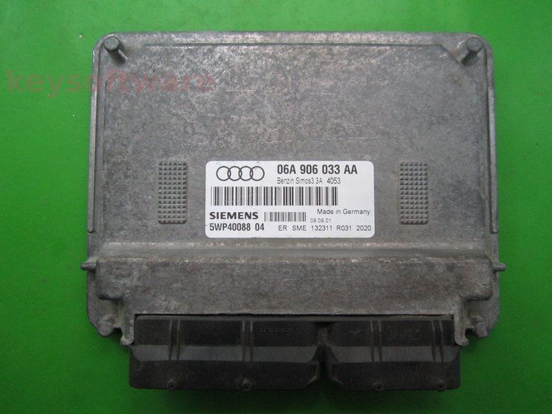 ECU Audi A3 1.6 06A906033AA 5WP40088 SIMOS 3.3A