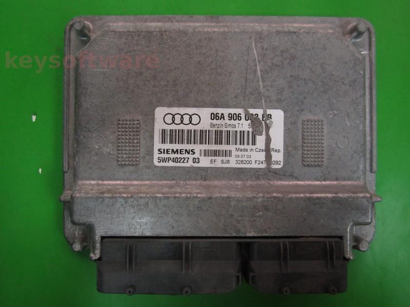 ECU Audi A3 1.6 06A906033BB 5WP40227 SIMOS 7.1 }