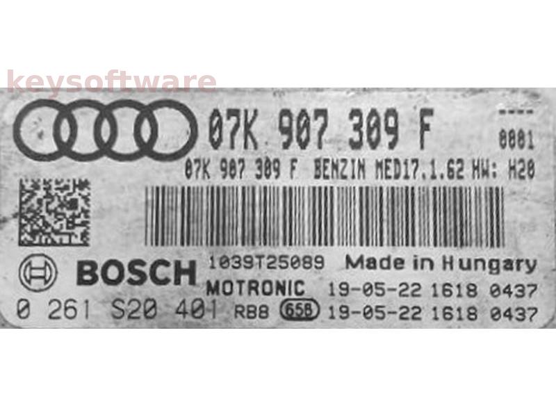 ECU Audi RS 3.5 07K907309F 0261S20401 MED17.1.62 H20 {
