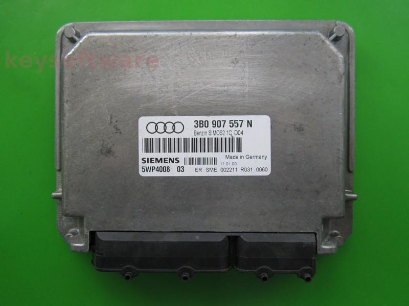 ECU Audi A4 1.6 3B0907557N 5WP4008 SIMOS 2.1C