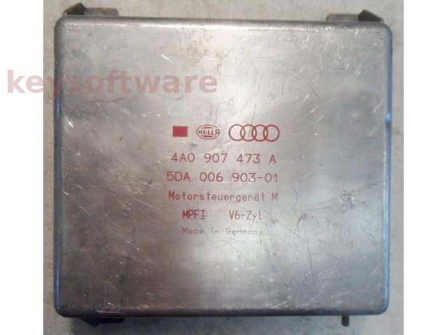 ECU Audi 80 2.6 4A0907473A 5DA006903 {