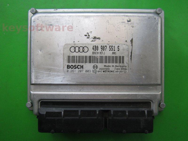 ECU Audi A6 2.7 4B0907551S 0261207003 ME7.1