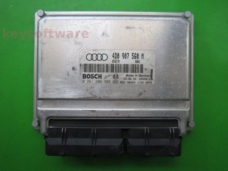 ECU Audi A6 4.2 4D0907560M 0261206366 ME7.1
