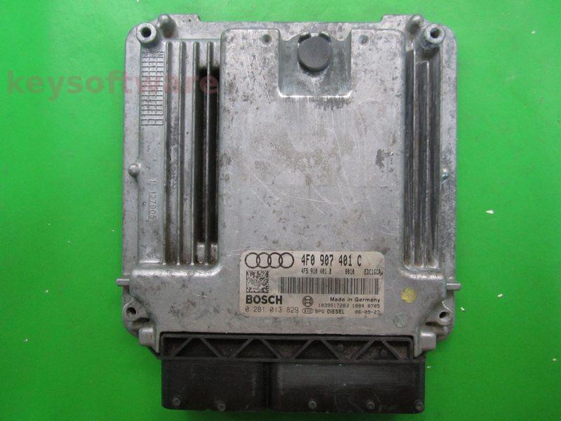 ECU Audi A6 2.7TDI 4F0907401C 0281013829 EDC16CP34