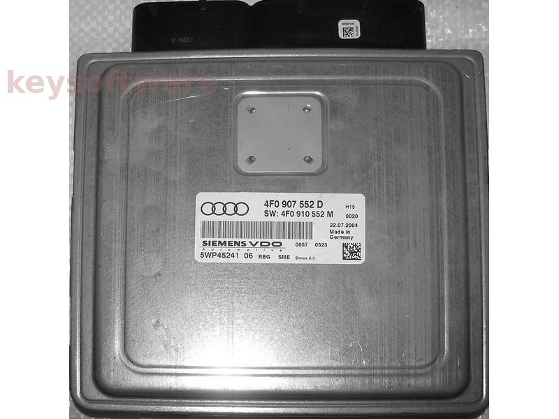 ECU Audi A6 2.4 4F0907552D 5WP45241 SIMOS 6.3 {