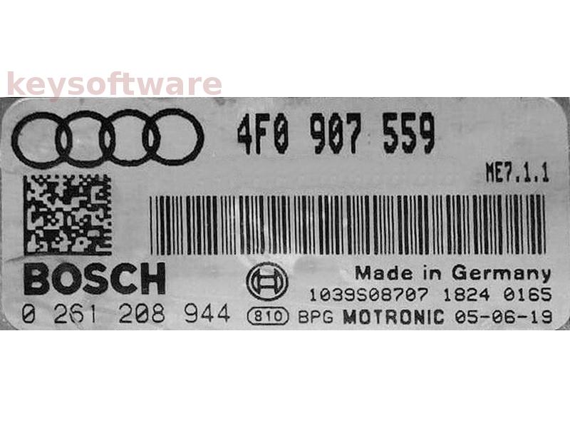 ECU Audi A6 4.2 4F0907559 0261208944 ME7.1.1