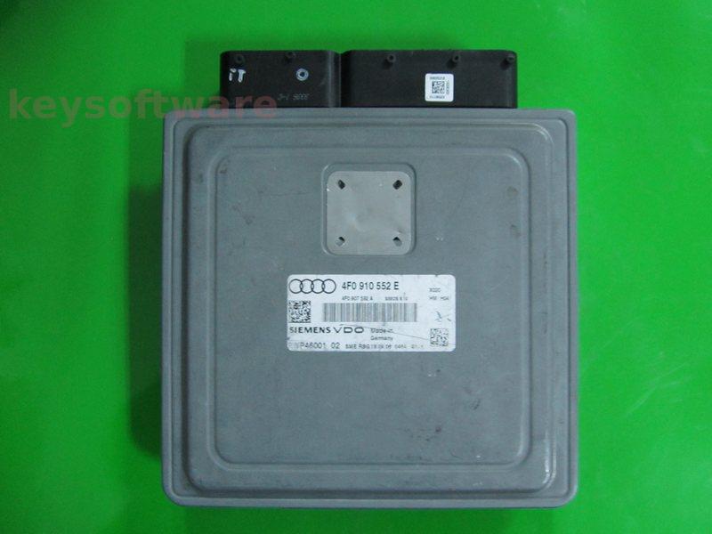 ECU Audi A6 2.8 4F0910552E 5WP46001 SIMOS 8.10 H04