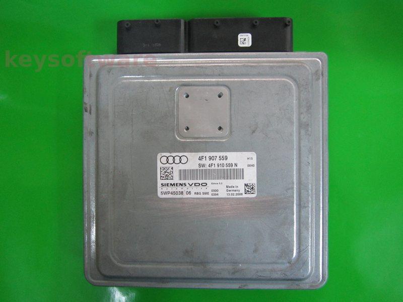 ECU Audi A6 3.2 4F1907559 5WP45038 SIMOS 6.2 H15