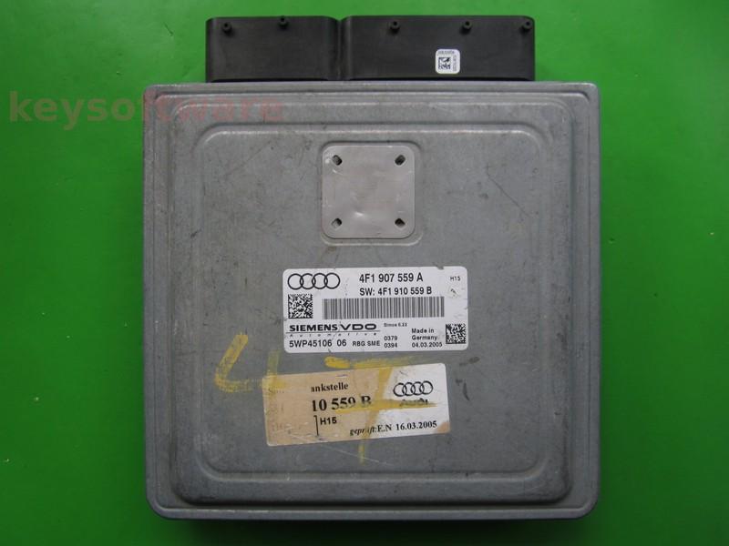 ECU Audi A6 3.2 4F1907559A 5WP45106 SIMOS 6.22 H15