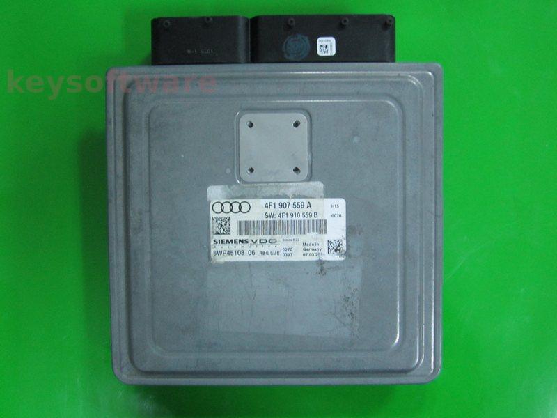 ECU Audi A6 3.2 4F1907559A 5WP45108 SIMOS 6.22 H15