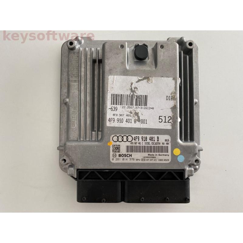 ECU Audi A6 3.0TDI 4F9910401B 0281014376 EDC16CP34 ASB H04 {