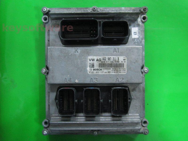 ECU Audi A6 3.0TDI 4G2907311B 0281032137 MD1CP004 H24